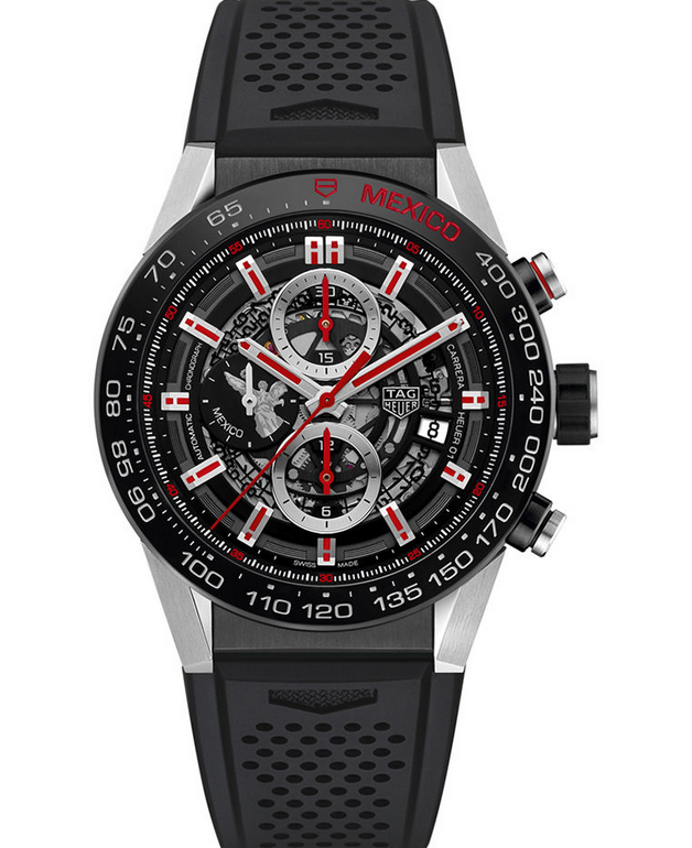 AAA Replica TAG Heuer Carrera Calibre Heuer 01 Automatic Chronograph Mexico Angel Limited Edition Watch CAR2A1F.FT6044